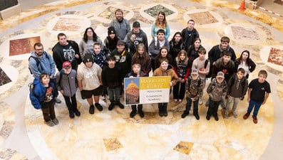 Students from Lemonweir Academy visited the Capitol