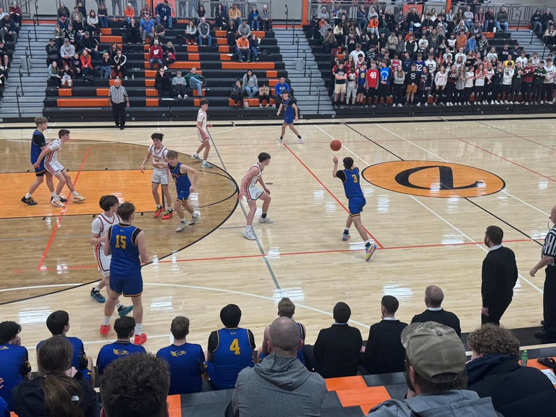 Mauston Boys Basketball team plays at Dodgeville.